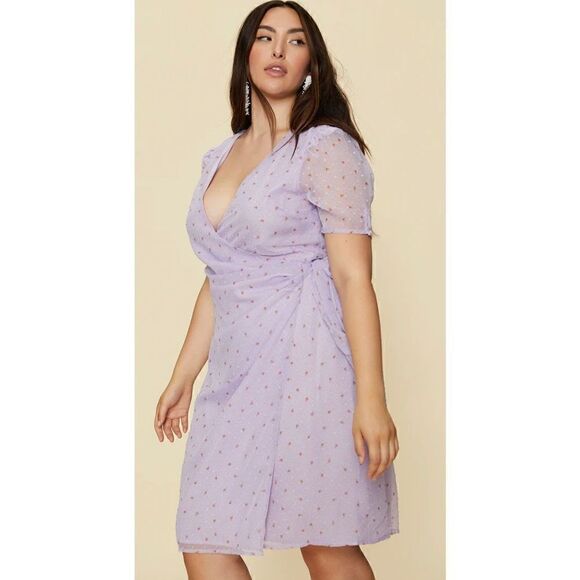 LPA Mariella Dress in Lavender size Medium (READ) NWT $218 (13-17) - Picture 2 of 8